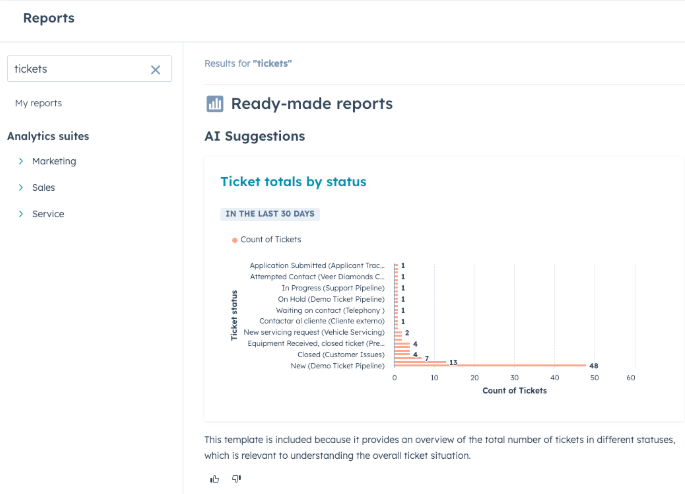 report search results zoom